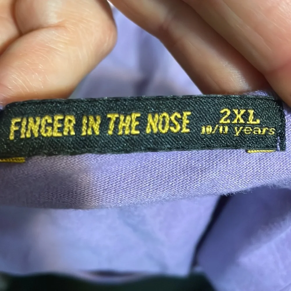 Finger in the nose girls summer dress - Picture 3 of 4